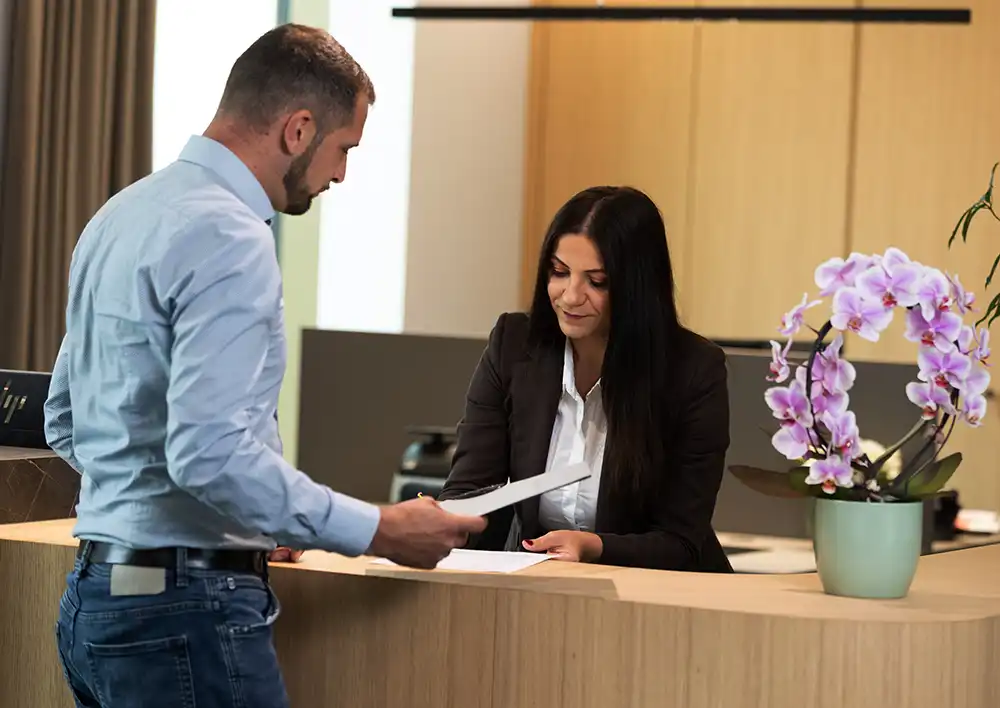 Menschen im Gespräch